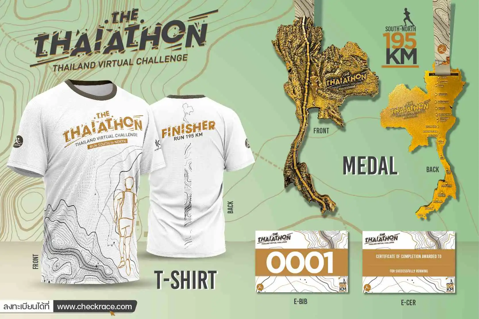 Thaiathon วิ่งปักหมุด